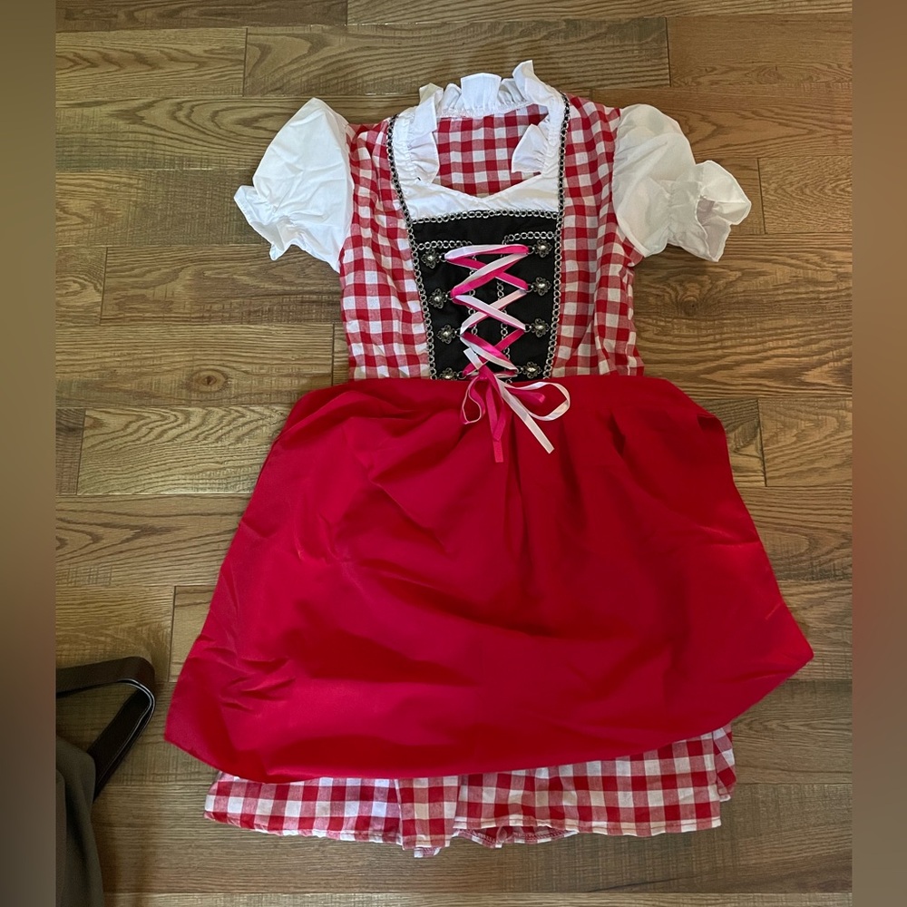 Women’s oktoberfest dirndl costume medium NWOT